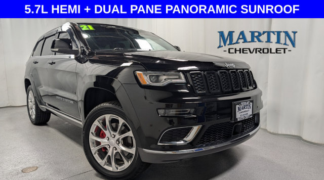 Used 2021 Jeep Grand Cherokee Summit AWD/4WD image 1