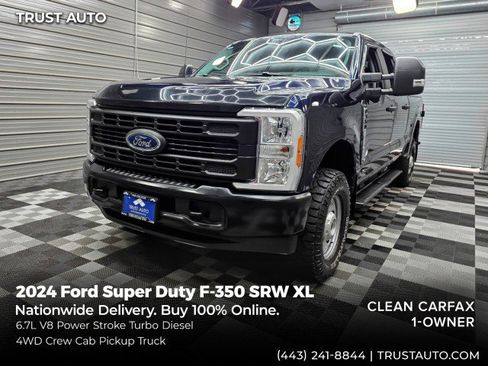 Used 2024 Ford F350 XL w/ 360-Degree Camera Package AWD/4WD image 1