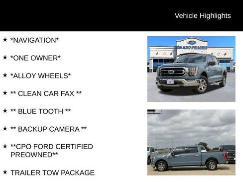 Certified 2023 Ford F150 XLT w/ Equipment Group 302A High RWD image 4