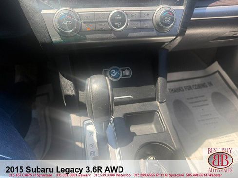 Used 2015 Subaru Legacy 3.6R Limited AWD/4WD image 19