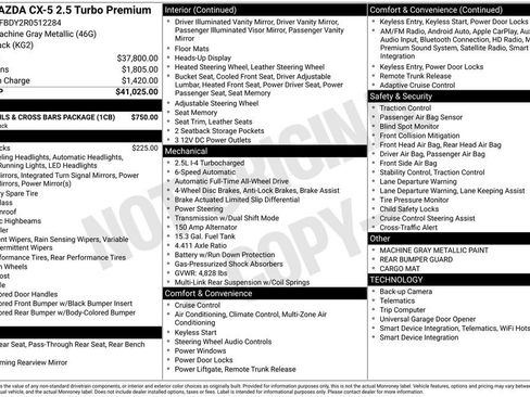 Used 2024 MAZDA CX-5 2.5 Turbo image 24