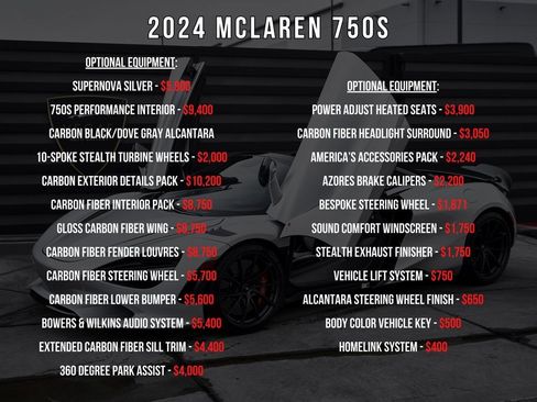 Used 2024 McLaren 750S Spider image 5