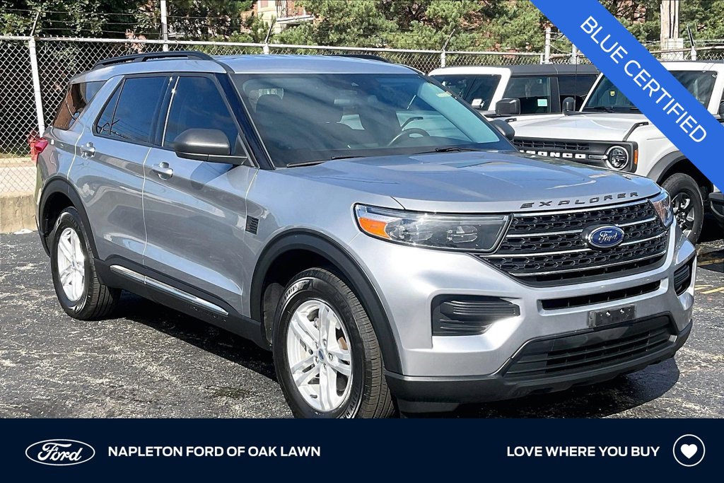 Certified 2023 Ford Explorer XLT w/ Class IV Trailer Tow Package AWD/4WD image 1