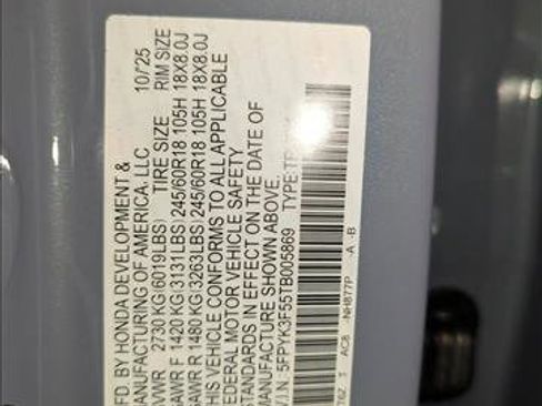 New 2026 Honda Ridgeline RTL image 17