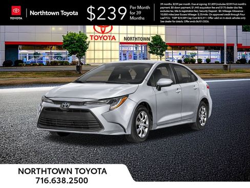 New 2026 Toyota Corolla LE FWD image 1