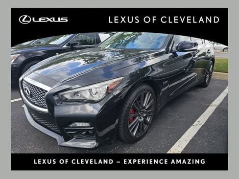 Used 2017 INFINITI Q50 Red Sport 400 AWD/4WD image 1