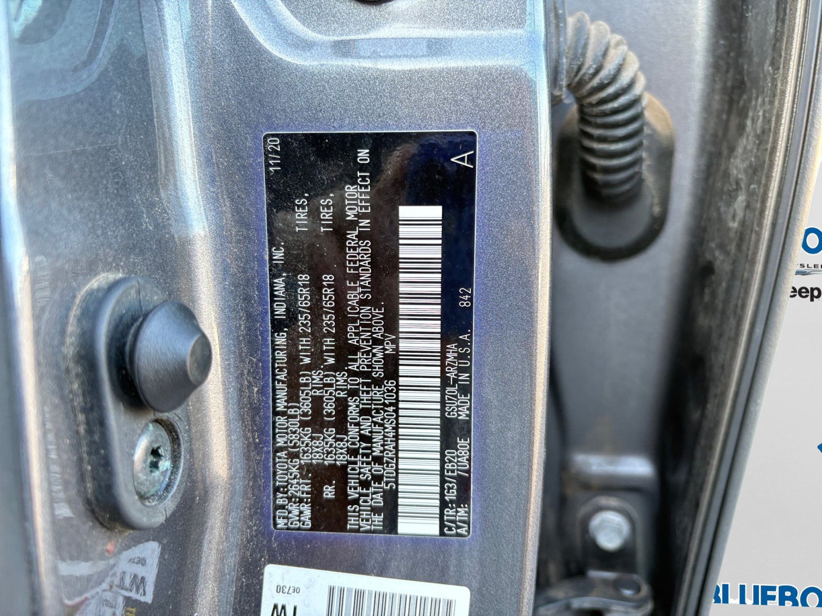 Used 2021 Toyota Highlander XLE FWD image 25