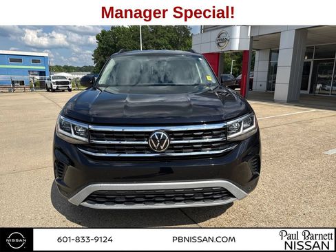 Used 2023 Volkswagen Atlas SE w/ Black Wheel Package FWD image 18