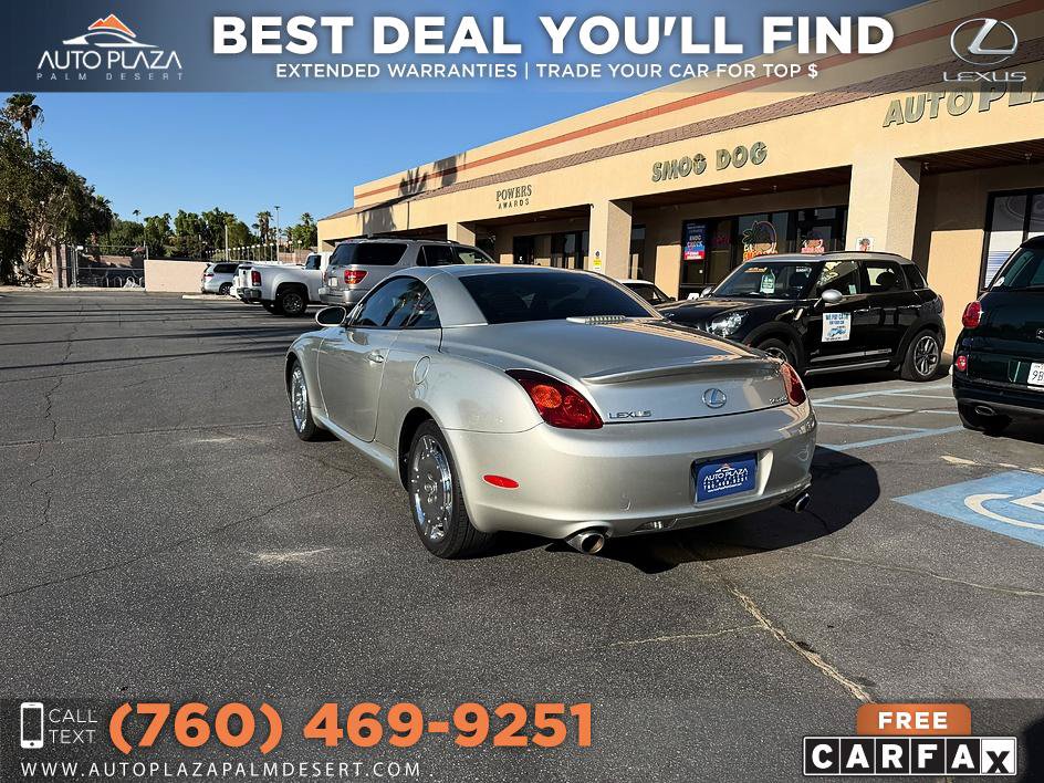 Used 2002 Lexus SC 430 Convertible RWD image 26