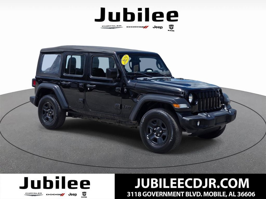 Used 2023 Jeep Wrangler Unlimited Sport AWD/4WD image 1