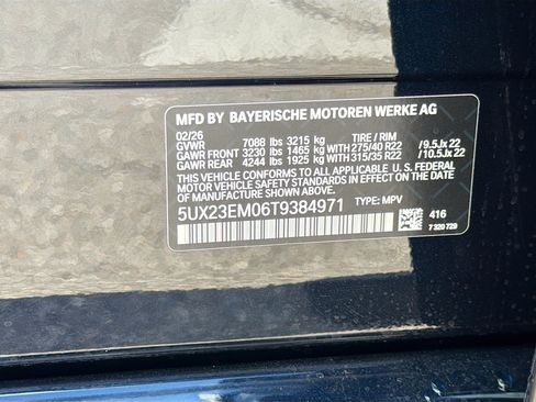 New 2026 BMW X7 xDrive40i w/ M Sport Package image 44