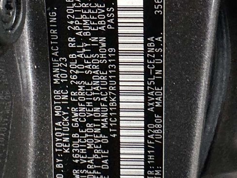 Certified 2024 Toyota Camry LE AWD/4WD image 33
