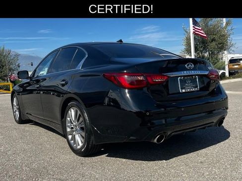 Certified 2023 INFINITI Q50 Luxe w/ Cargo Package RWD image 3