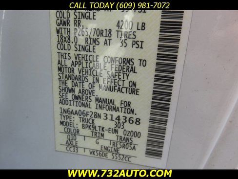 Used 2008 Nissan Titan SE image 32