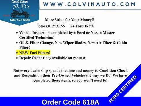 Certified 2024 Ford F350 Lariat AWD/4WD image 6