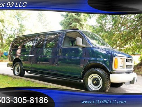 Used 2001 Chevrolet Express 3500 Extended Passenger w/ Convenience Pkg RWD image 7