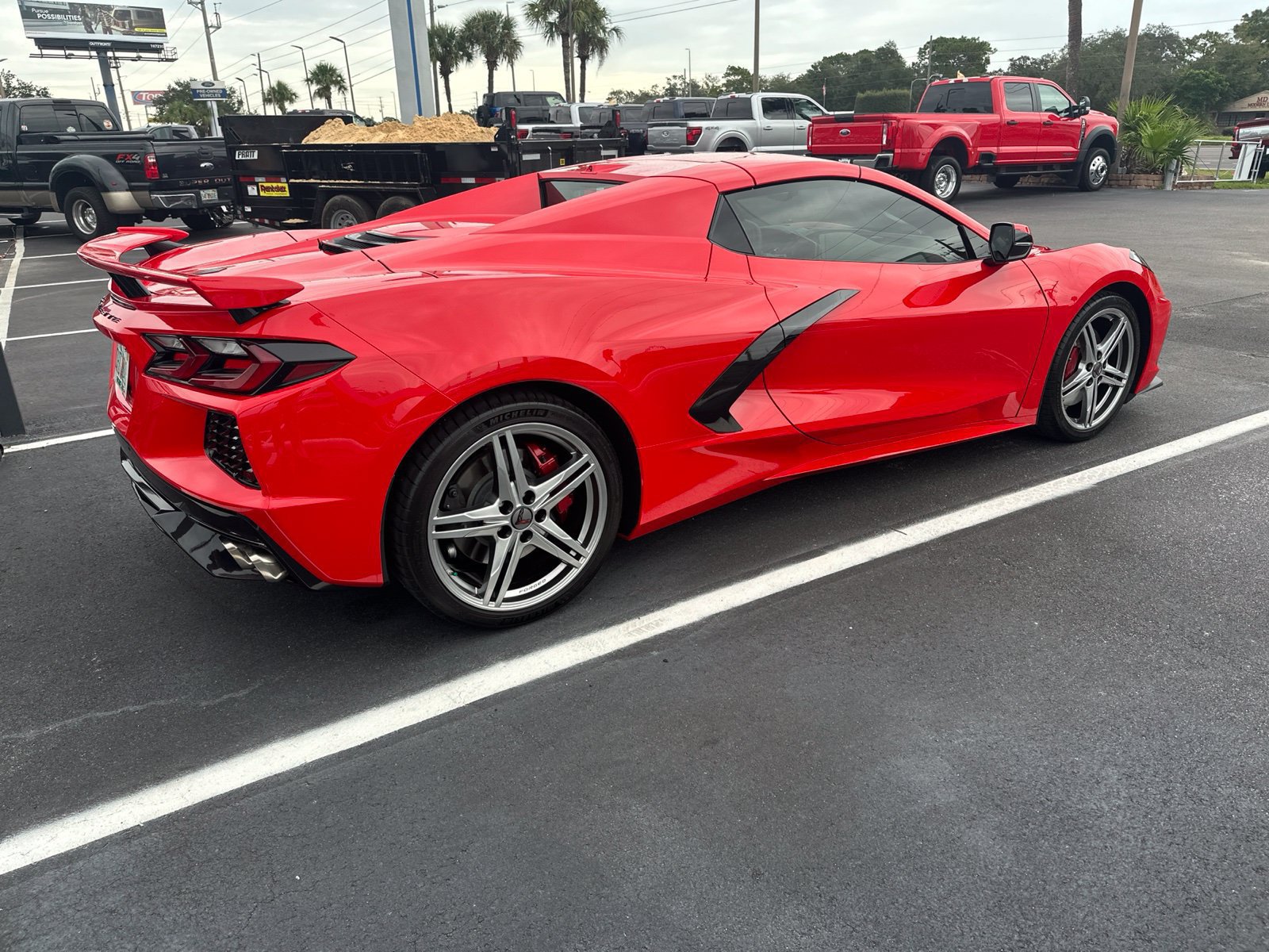 Used 2026 Chevrolet Corvette Stingray Preferred Conv w/ Z51 Performance Package RWD image 3