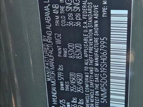 New 2025 Hyundai Santa Fe Calligraphy image 17