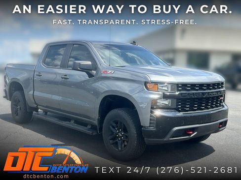Used 2021 Chevrolet Silverado 1500 Custom Trail Boss AWD/4WD image 1