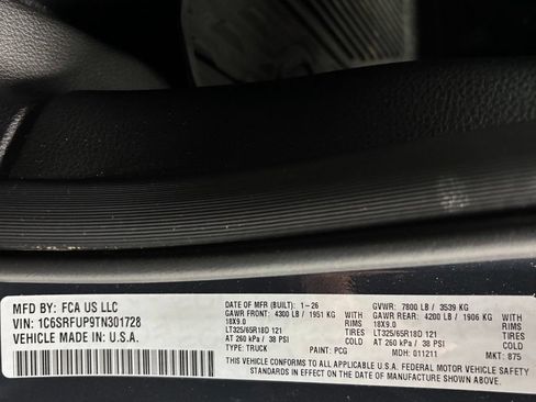 Used 2026 RAM 1500 RHO w/ RHO Level 1 Equipment Group AWD/4WD image 11