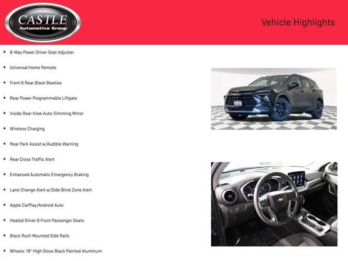Certified 2023 Chevrolet Blazer LT w/ Convenience Package image 11