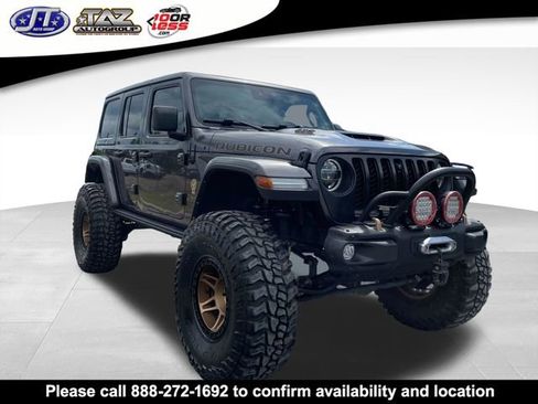 Used 2022 Jeep Wrangler Unlimited Rubicon w/ Trailer Tow Package AWD/4WD image 1