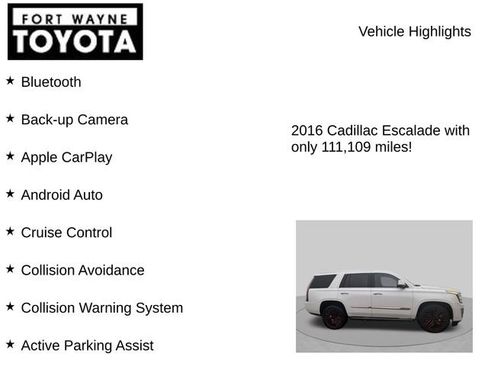 Used 2016 Cadillac Escalade Platinum AWD/4WD image 8