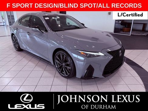 Certified 2025 Lexus IS 350 F Sport w/ Accessory Package RWD image 1