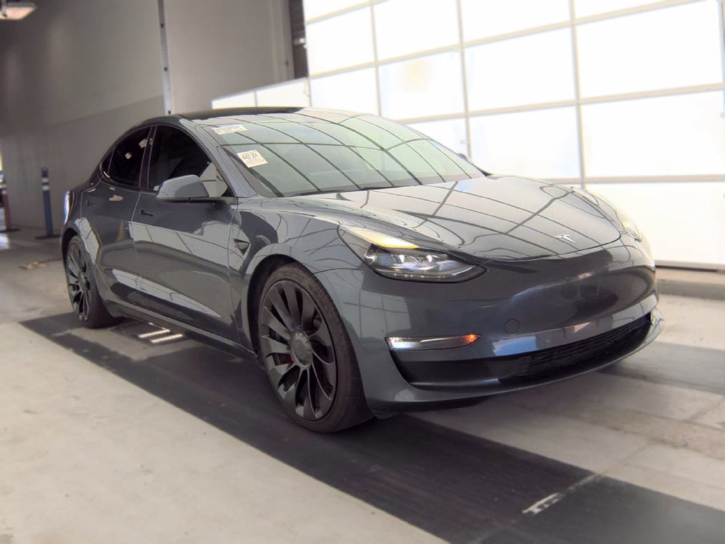 Used 2022 Tesla Model 3 Performance AWD/4WD image 1