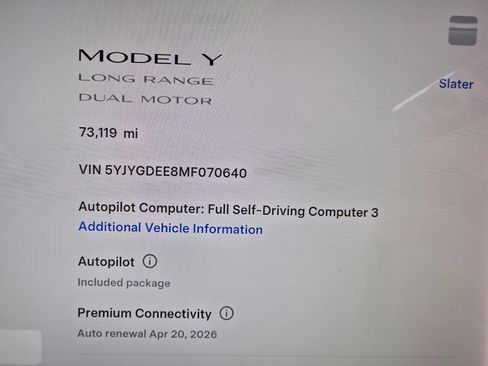 Used 2021 Tesla Model Y Long Range image 5