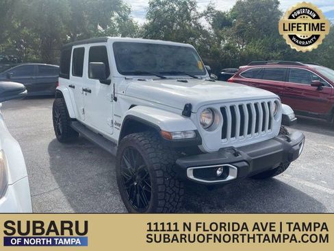 Used 2021 Jeep Wrangler Unlimited Sahara image 1