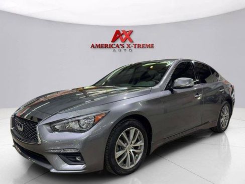 Used 2021 INFINITI Q50 Pure w/ Cargo Package AWD/4WD image 2