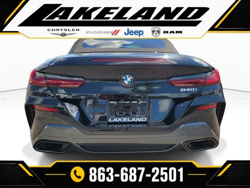 Used 2025 BMW 840i Convertible w/ M Sport Professional Package RWD image 5