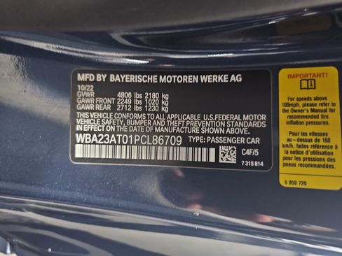 Certified 2023 BMW 430i Convertible w/ M Sport Package image 37