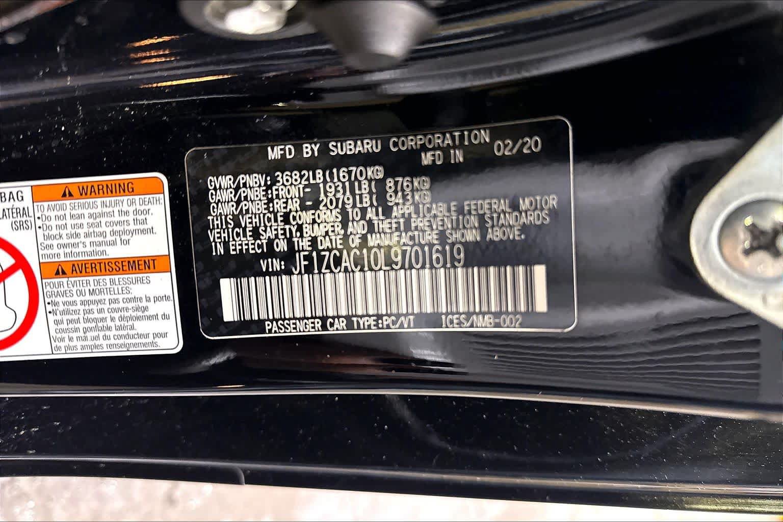 Used 2020 Subaru BRZ Limited w/ Performance Package RWD image 34