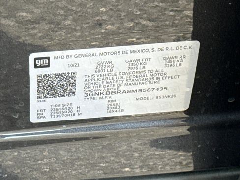 Used 2021 Chevrolet Blazer LT w/ LPO, Floor Liner Package image 30