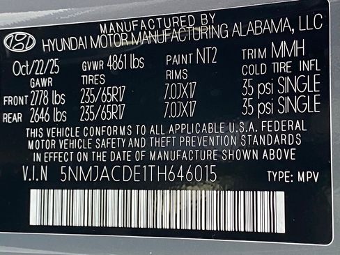 New 2026 Hyundai Tucson SE image 38