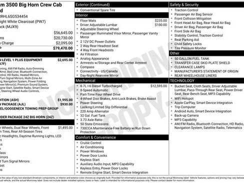 Used 2025 RAM 3500 Big Horn image 7