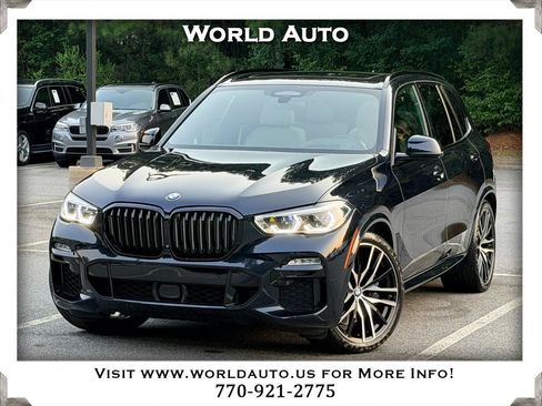 Used 2021 BMW X5 M50i w/ Executive Package AWD/4WD image 1