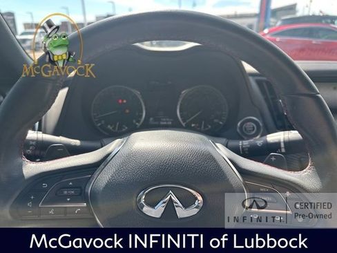 Certified 2023 INFINITI Q50 Red Sport 400 w/ Black Opal Edition image 14