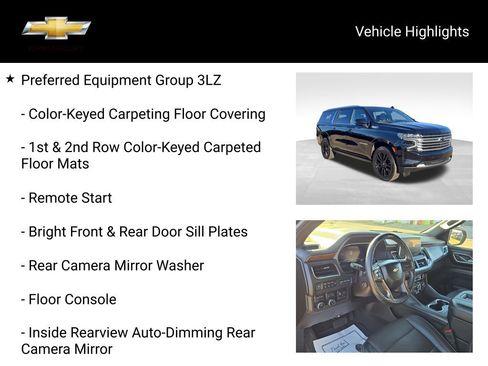 Certified 2024 Chevrolet Suburban High Country w/ Advanced Technology Package image 20