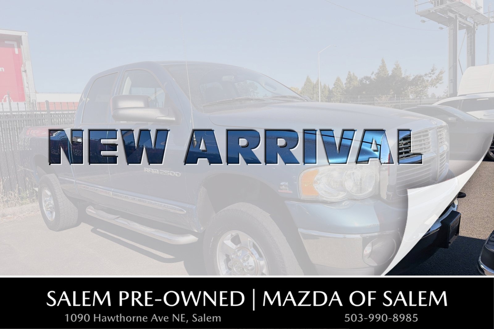Used 2004 Dodge Ram 2500 Truck SLT w/ Trailer Tow Group AWD/4WD image 1