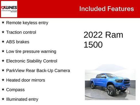 Used 2022 RAM 1500 Big Horn AWD/4WD image 3
