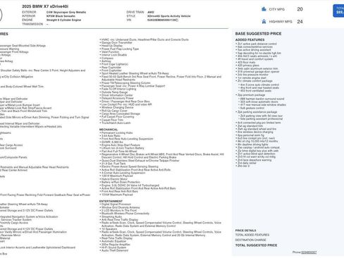 Used 2025 BMW X7 xDrive40i image 5
