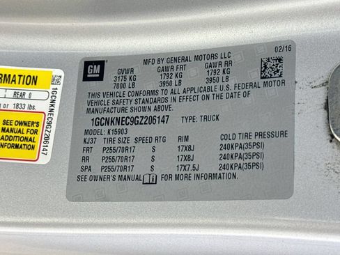 Used 2016 Chevrolet Silverado 1500 LS w/ Trailering Package AWD/4WD image 24
