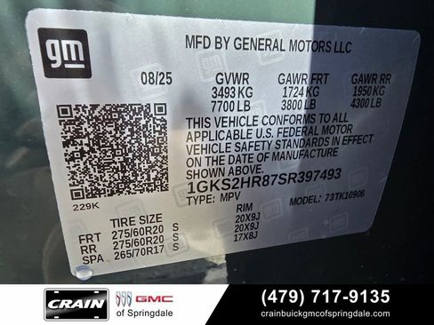 Used 2025 GMC Yukon XL AT4 w/ AT4 Premium Plus Package AWD/4WD image 34