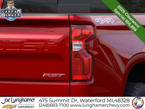 New 2025 Chevrolet Silverado 1500 RST w/ RST All Star Premium Package AWD/4WD image 13