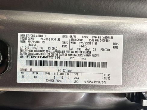 Used 2021 Ford F150 XLT w/ Equipment Group 302A High AWD/4WD image 19