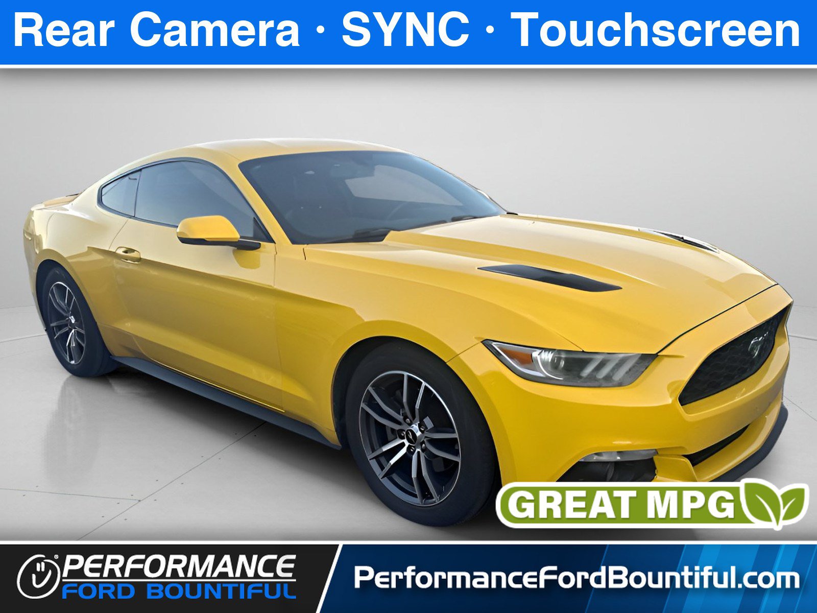 Used 2016 Ford Mustang Premium RWD image 1