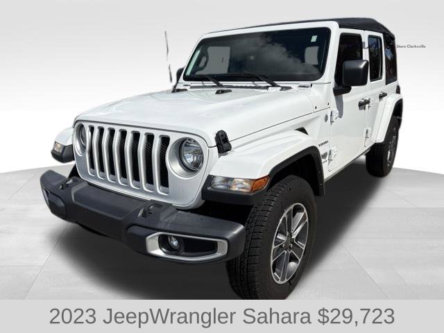 Used 2023 Jeep Wrangler Unlimited Sahara AWD/4WD image 4